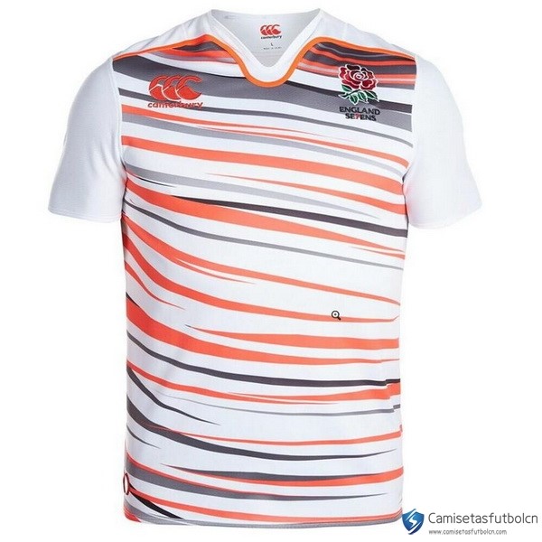 Camiseta Inglaterra Primera equipo 7s 2017-18 Blanco